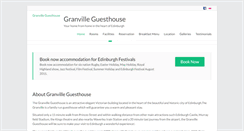 Desktop Screenshot of granvilleguesthouse.com
